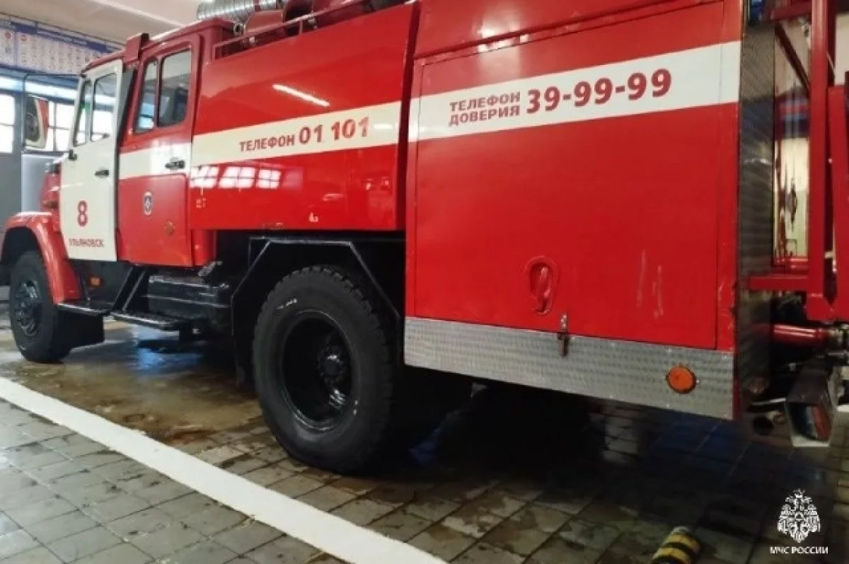 В доме по проспекту Ливанова в Ульяновске загорелась квартира