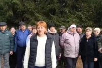 Жителим села Щекино записали видеообращение с благодарностью бойцам спецназа «Ахмат».  