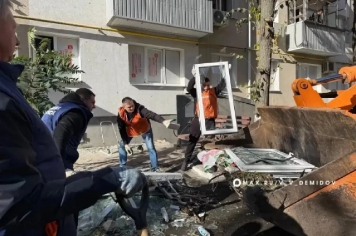 Мэр Белгорода повторно объехал все места ЧП после ночной атаки БПЛА ВСУ