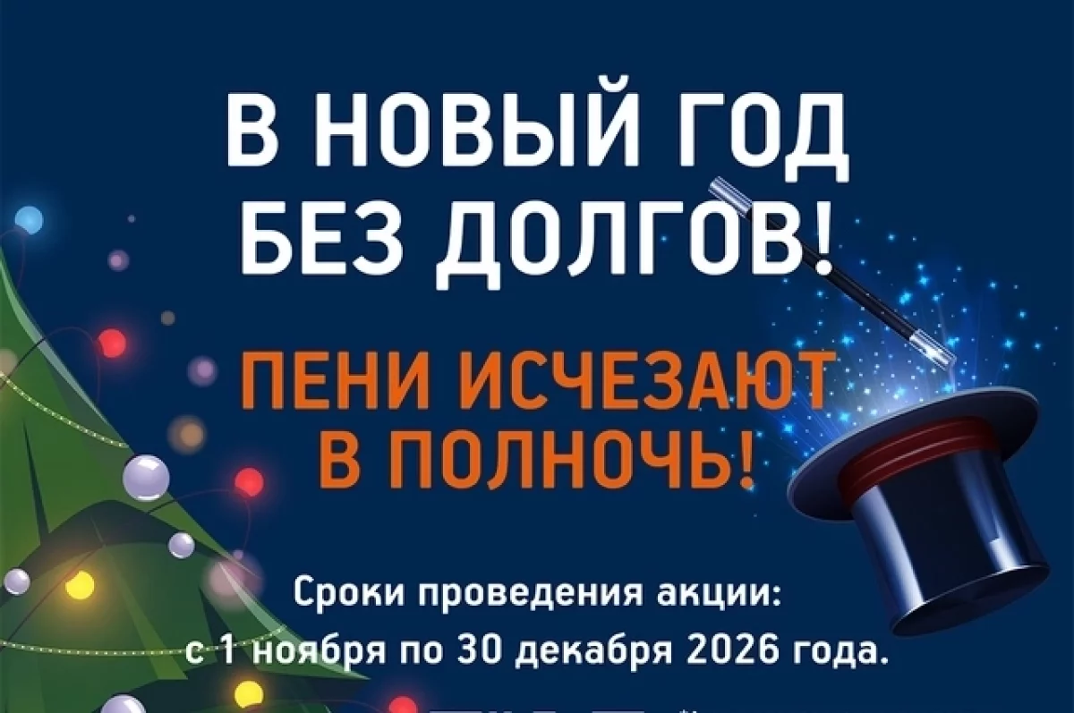 ООО «ЕИРЦ РБ» и ООО «БашРТС» объявляют акцию «В Новый год без долгов!»