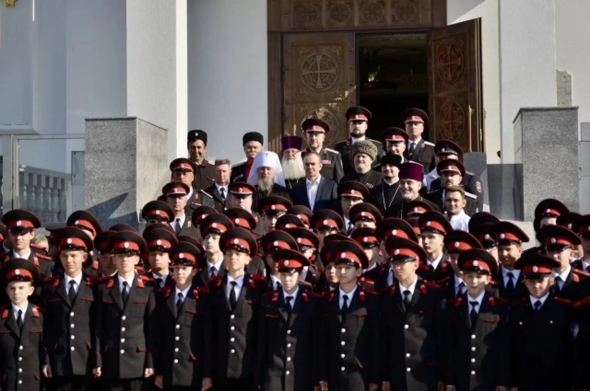 В Краснодарском крае 240 кадетов приняли присягу