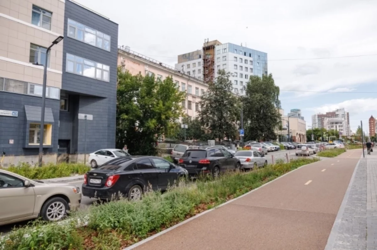 В Екатеринбурге открыли обновленный участок улицы Карла Маркса