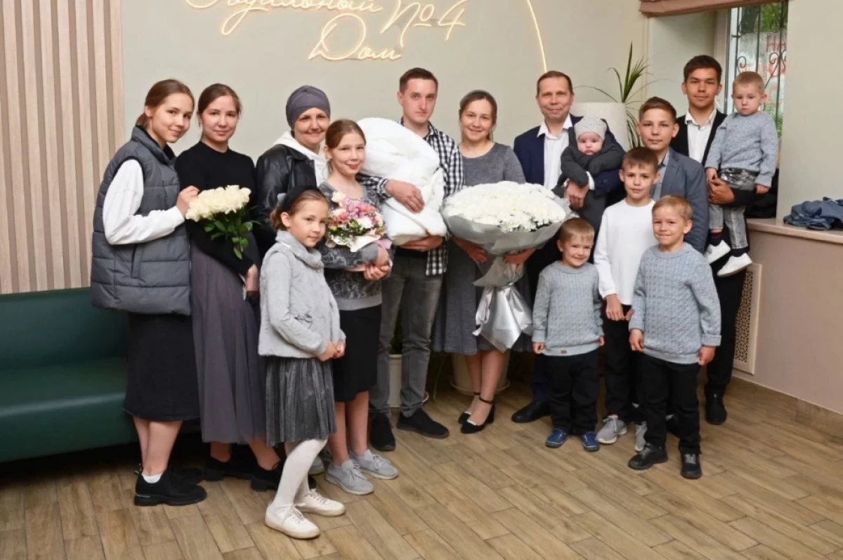 Жительница Бора удостоена звания «Мать-героиня»