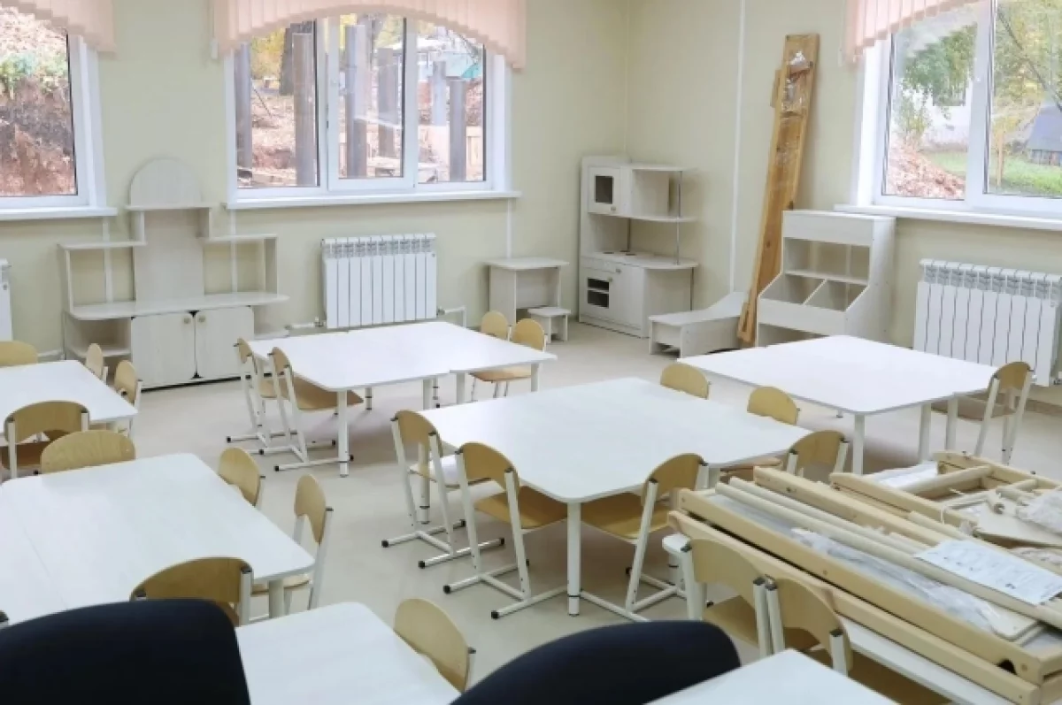 Иван Носков проверил, как вводится в эксплуатацию модульный детский сад