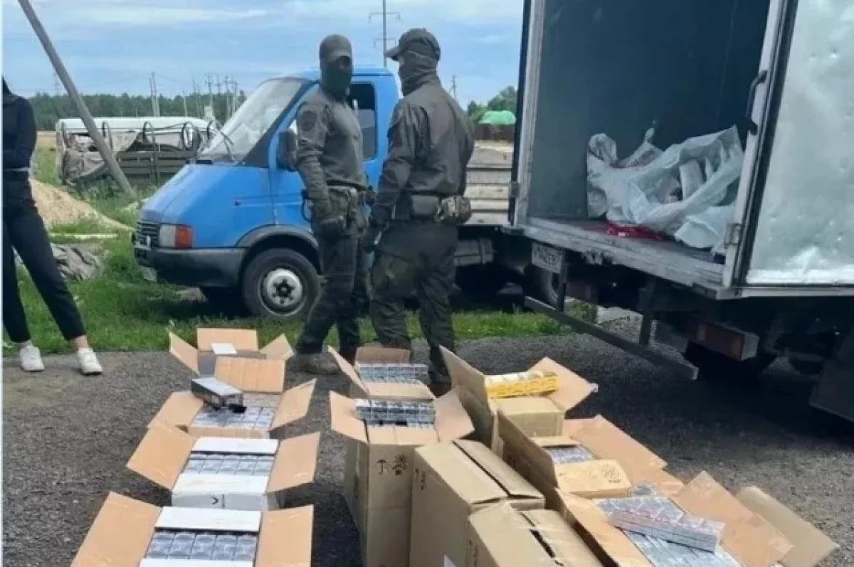 В Челябинской области изъяли почти 22 тысячи пачек контрафактных сигарет