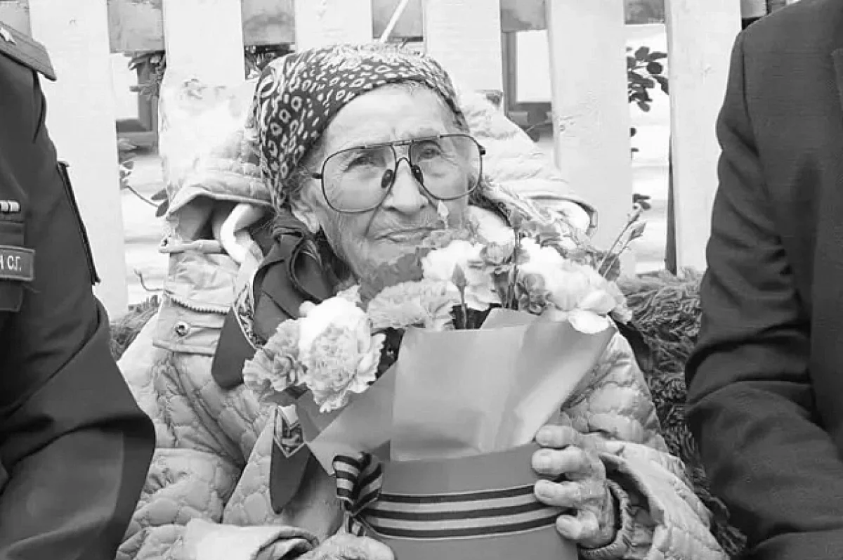 В Башкирии постились с 104-летним ветераном ВОВ Валентиной Потаповой