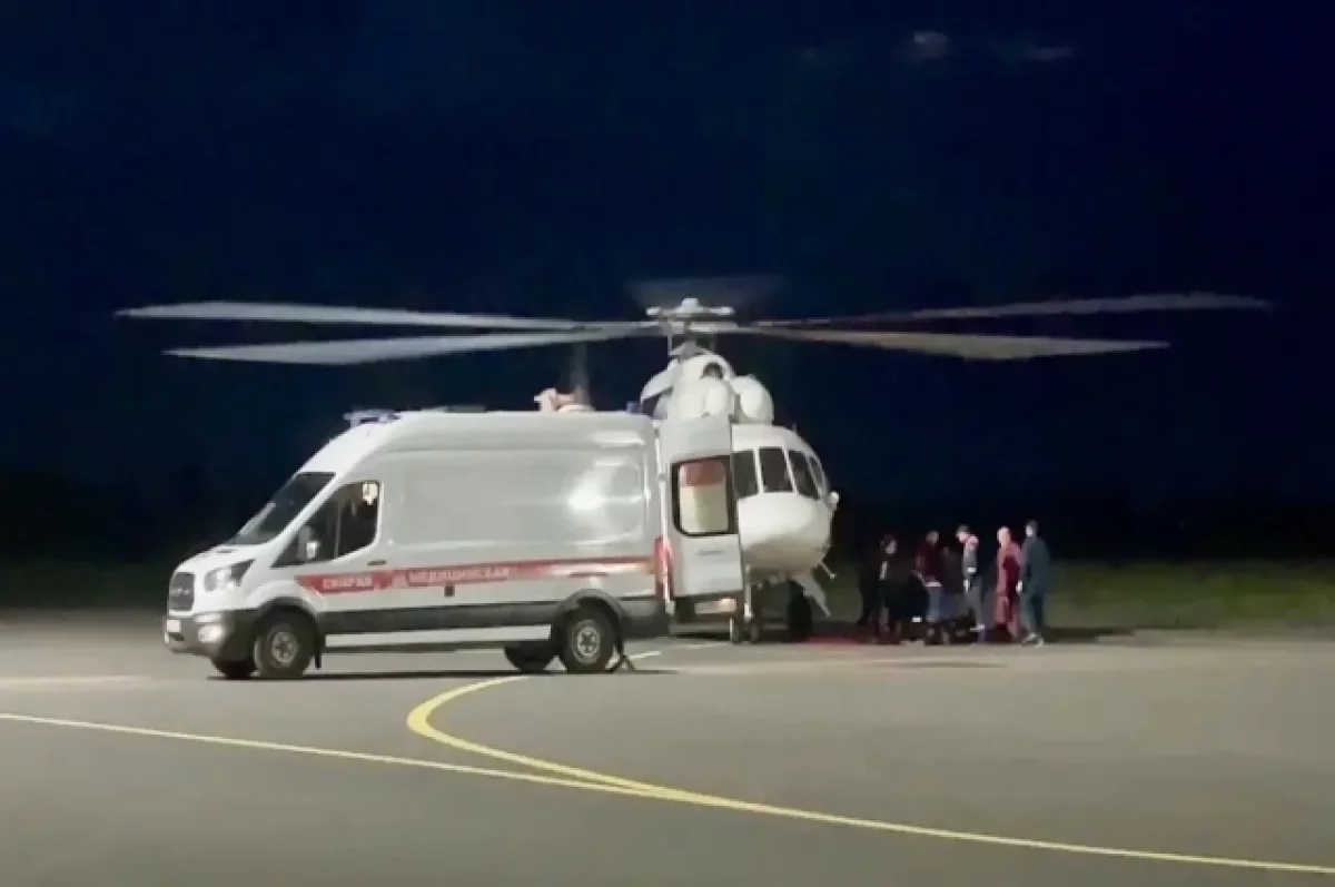 Младенца с врожденными пороками вологодская санавиация доставила в Москву