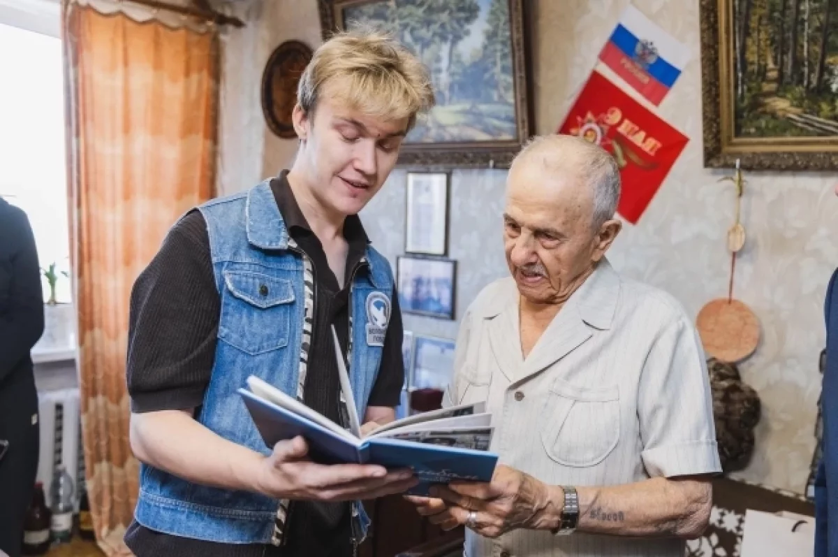 Бывший узник концлагеря встретил 91-летие в Нижегородской области