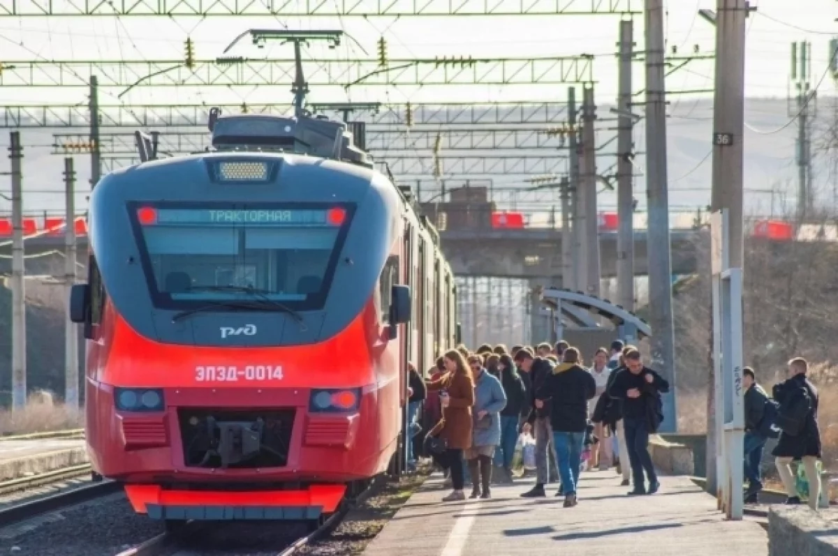 В Волгограде 1 ноября добавят электричек для поклонников футбола