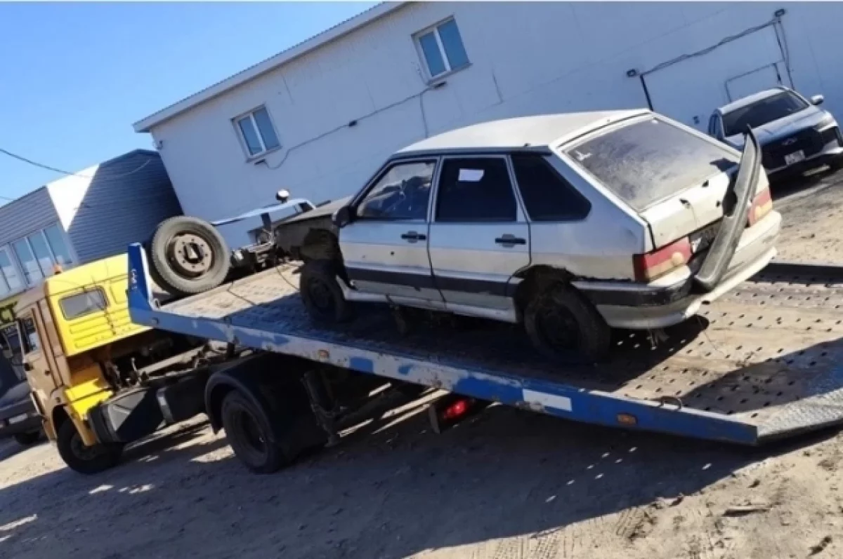 В 2026 году с улиц Ульяновска эвакуировали 35 брошенных машин