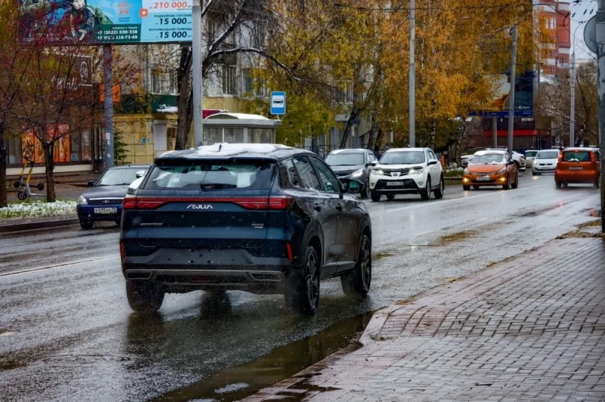 Небольшой дождь и до +4 градусов ожидаются в Томске в среду