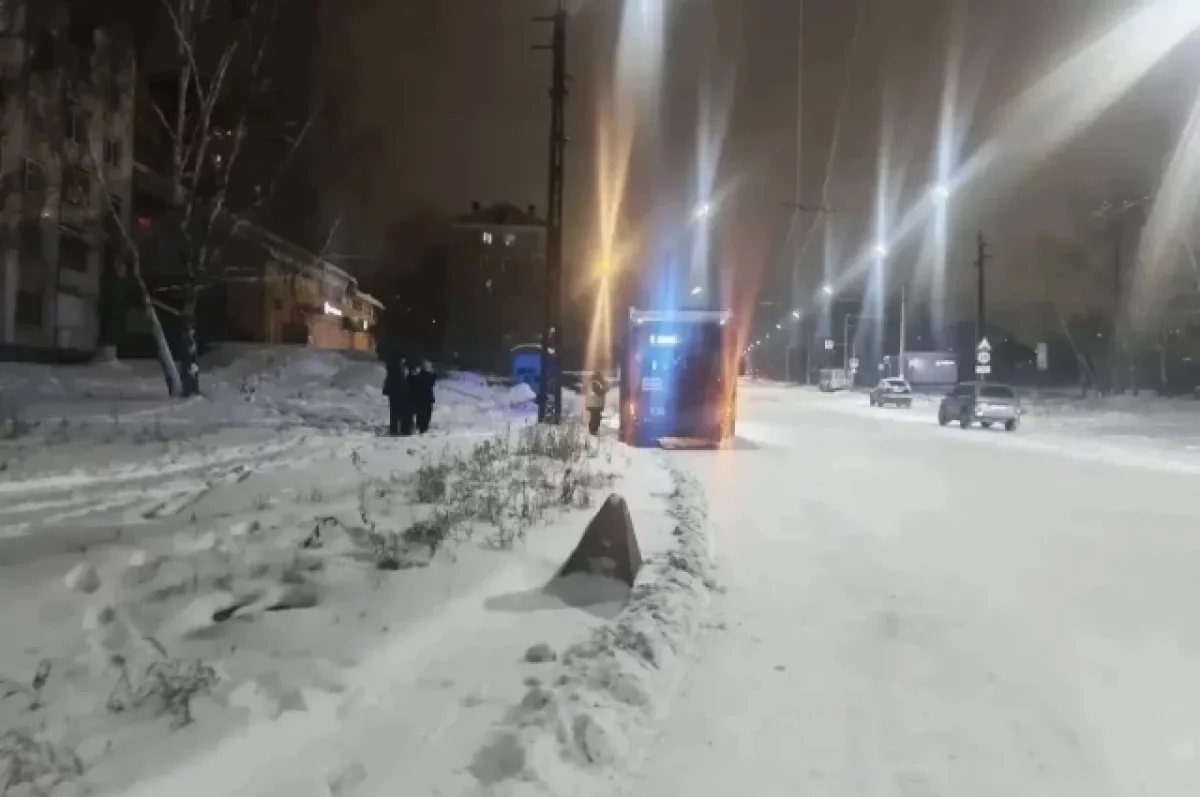 Пенсионерку сбил троллейбус на конечной остановке в Братске