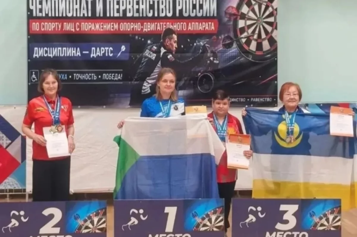 Дартсменка Хабаровского края добилась успеха на чемпионате России