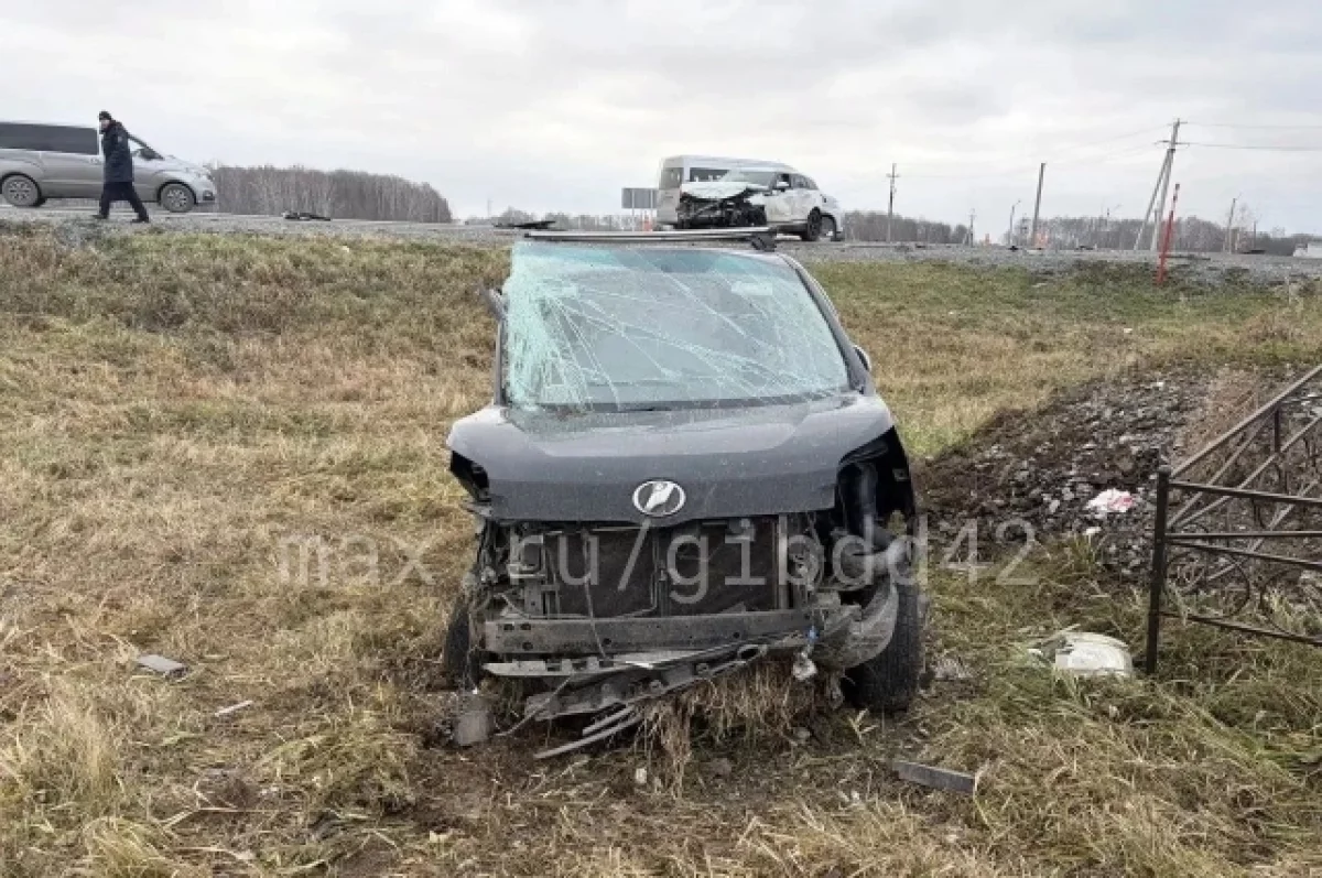 Шесть человек пострадали в ДТП на трассе в Промышленновском округе