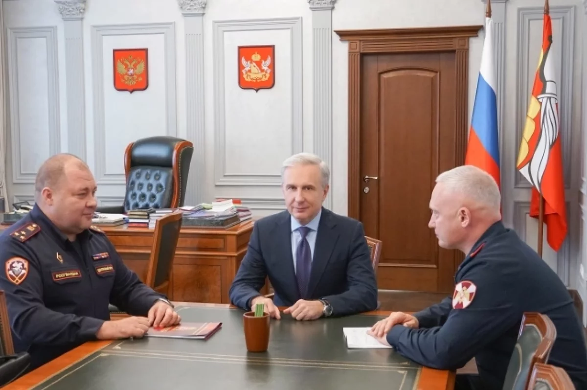 В воронежском правительстве обсудили ход строительства «Центра Спецназа»