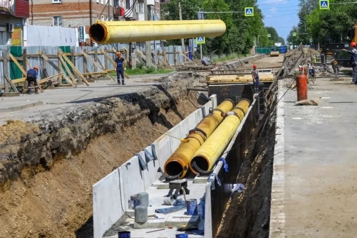 Модернизация теплосетей Иркутска позволила сэкономить более 535 млн рублей