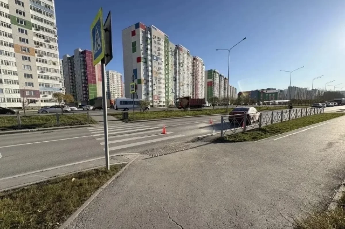 В Тюмени Hyundai сбил восьмилетнего мальчика на пешеходном переходе