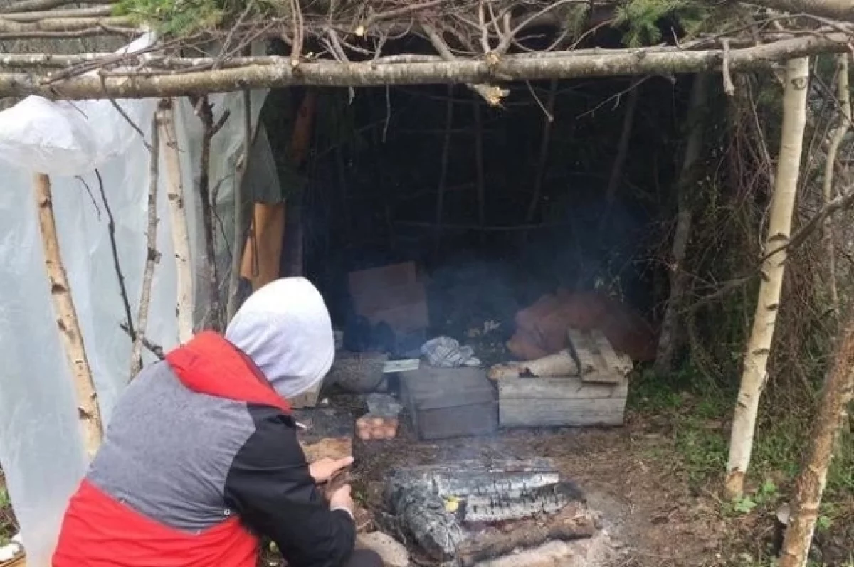 Житель Прикамья месяц прятался в шалаше в лесу, чтобы не отбывать наказание