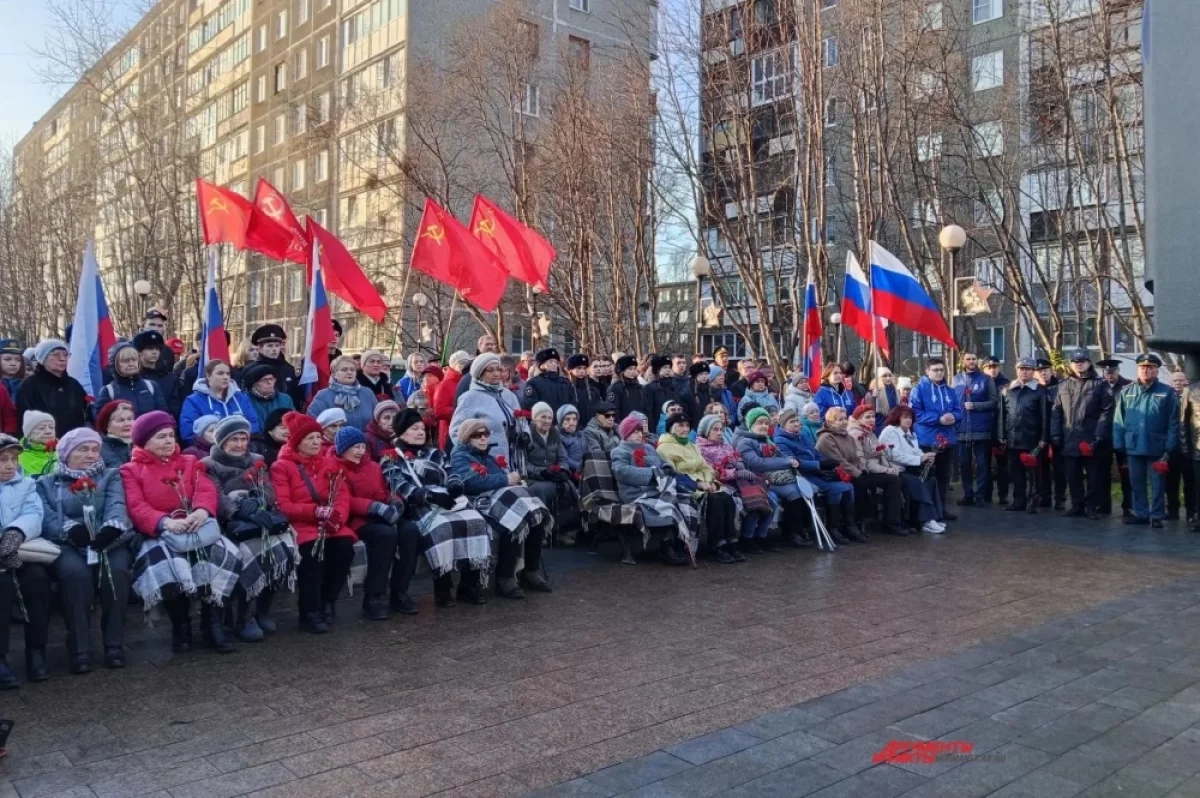 Мурманчане отметили годовщину разгрома врага в Заполярье