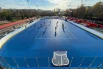Хоккейную коробку можно использовать и летом. Она подойдёт для игр в волейбол и теннис.