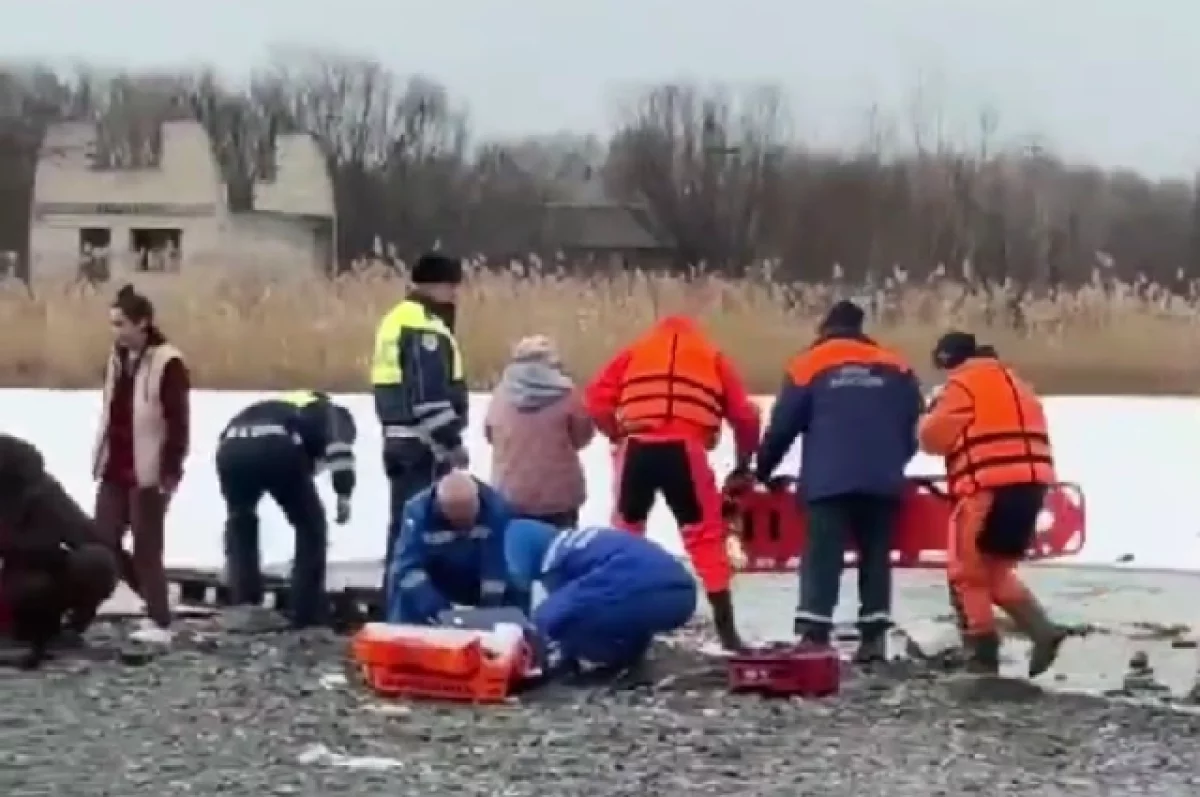 Двое детей погибли, провалившись под лёд в Хабаровском районе