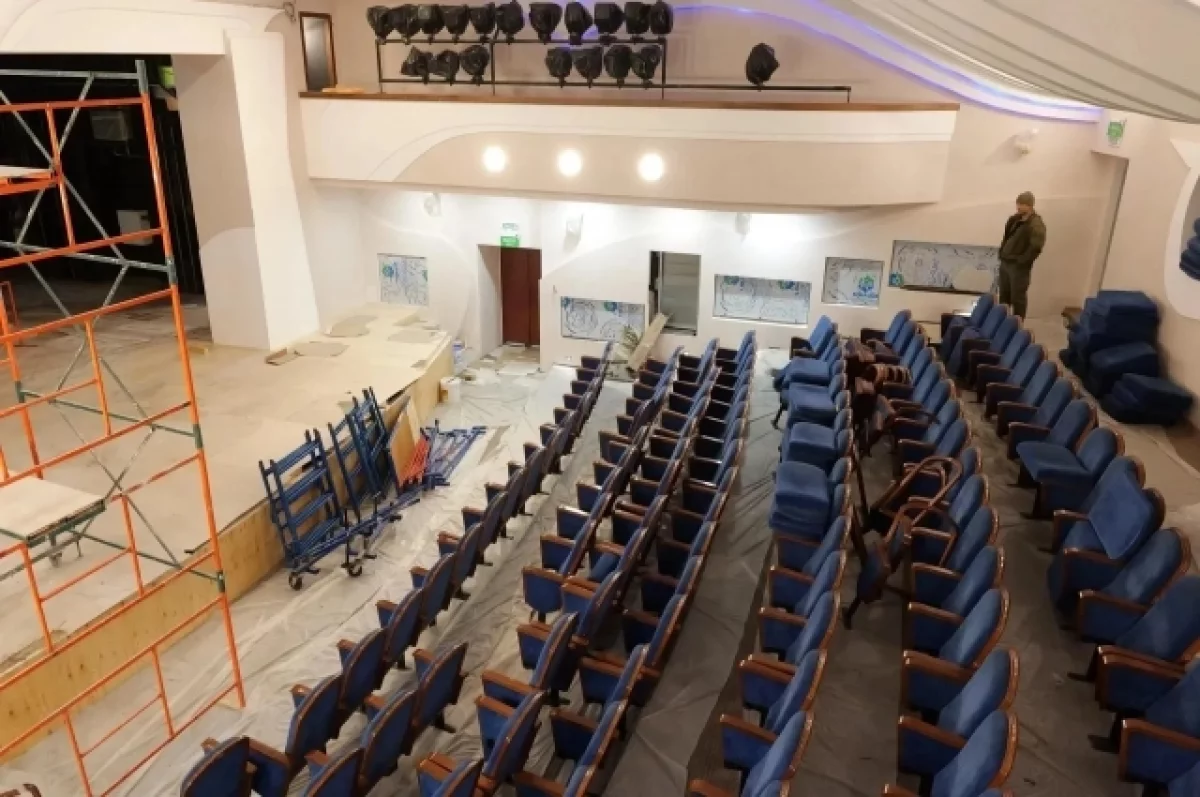 В Кемерове близится к завершению ремонт Театра для детей и молодёжи