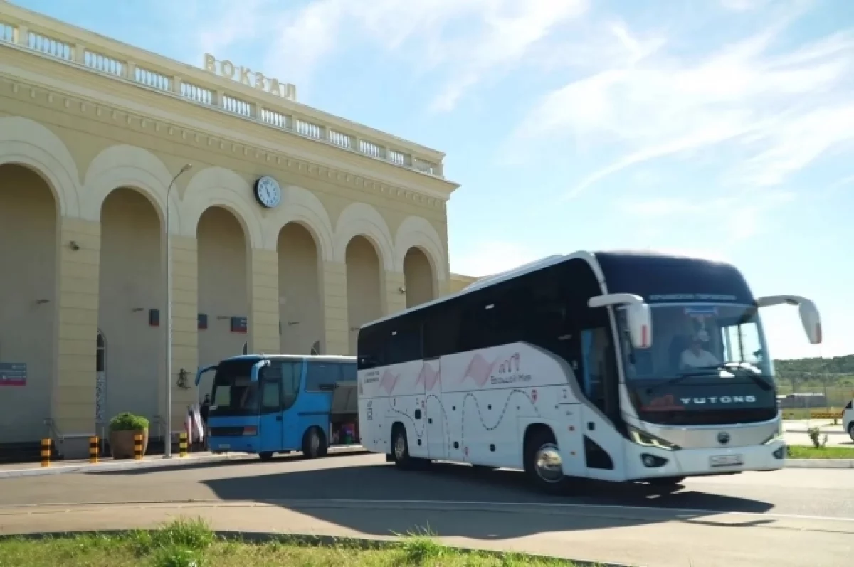 Пассажиров поездов «Таврия» до Севастополя будут доставлять автобусами