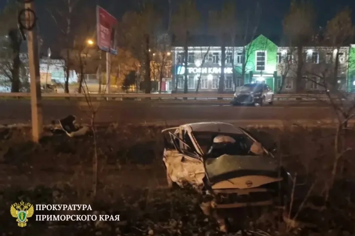 В Уссурийске при столкновении машин погибли 2-летний ребёнок и мужчина