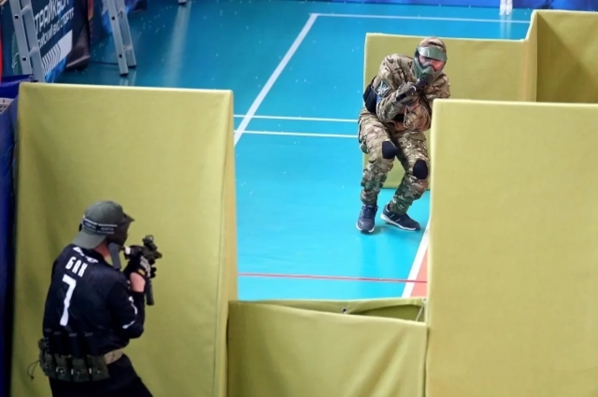 Калининградская пара выиграла чемпионат Санкт-Петербурга по страйкболу