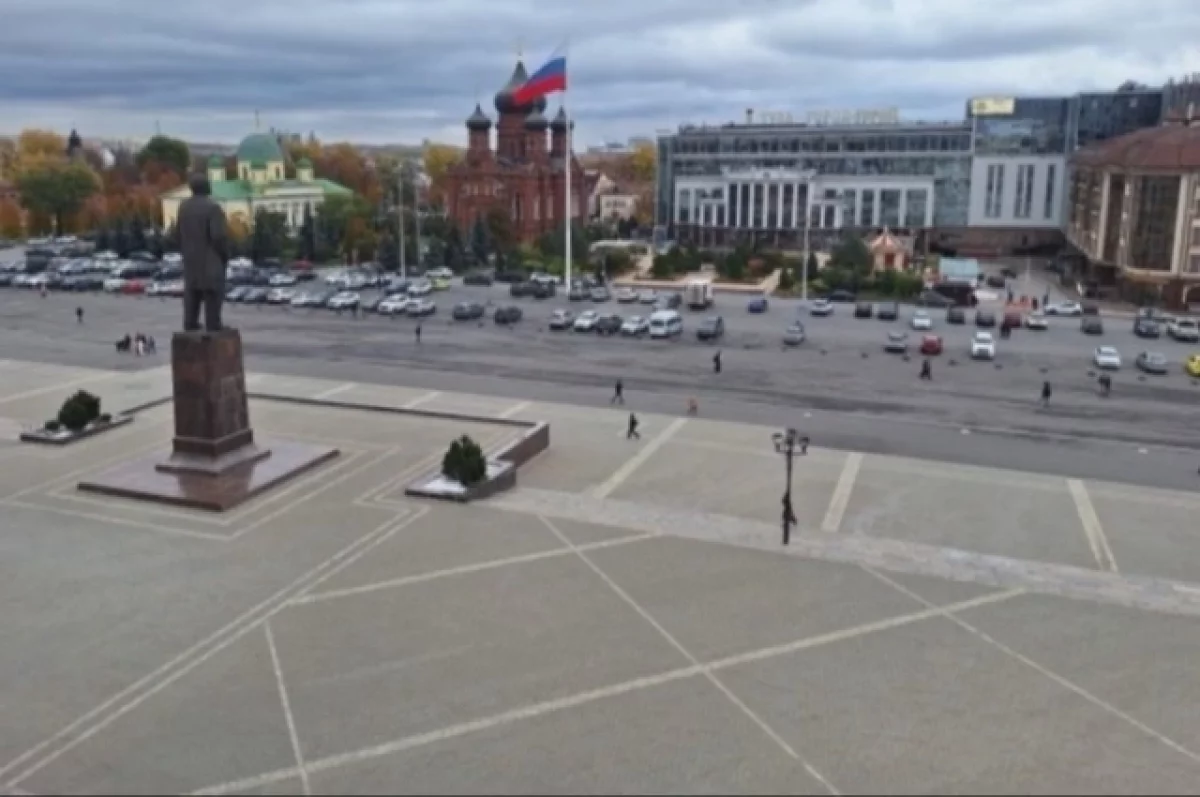 Остановку и стоянку частично ограничили на площади Ленина в Туле