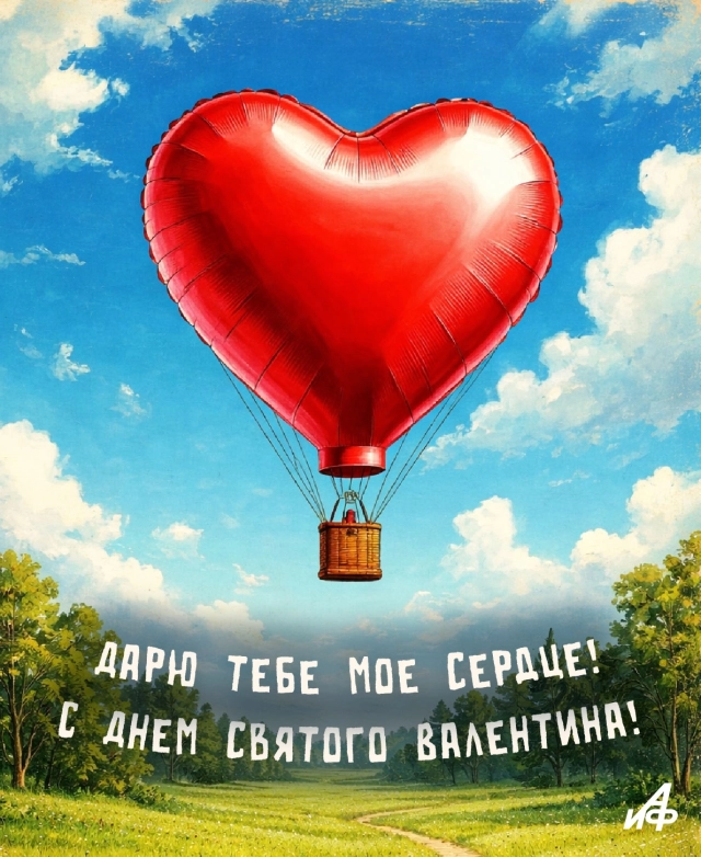 ты мой краш открытка