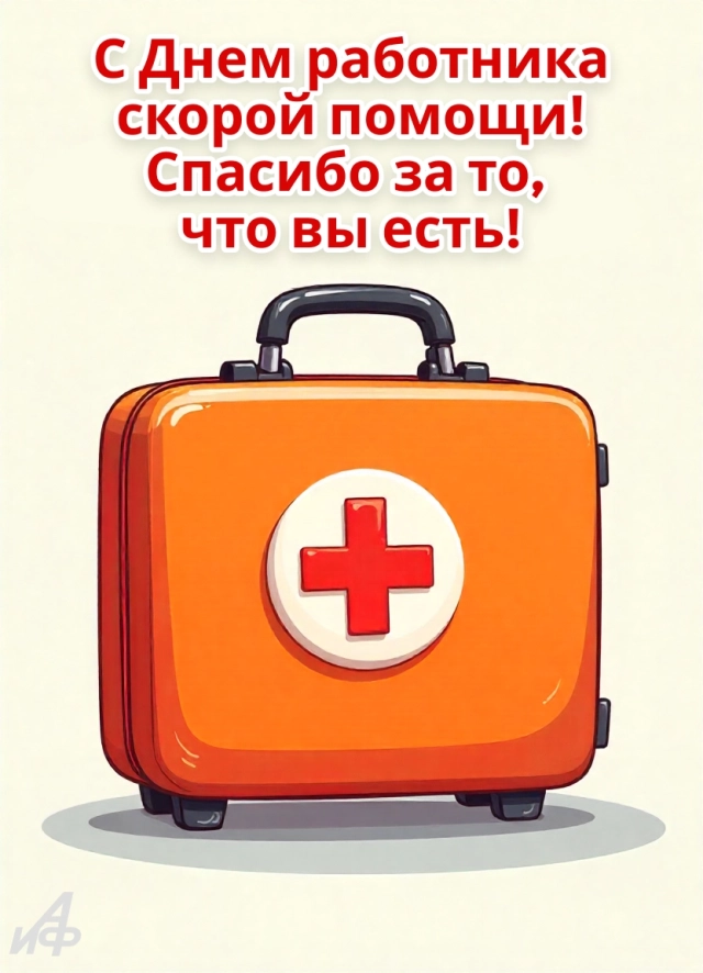 открытка с днем скорой помощи герои в белых халатах