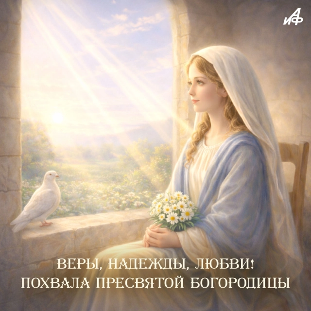 похвала Богородицы открытка