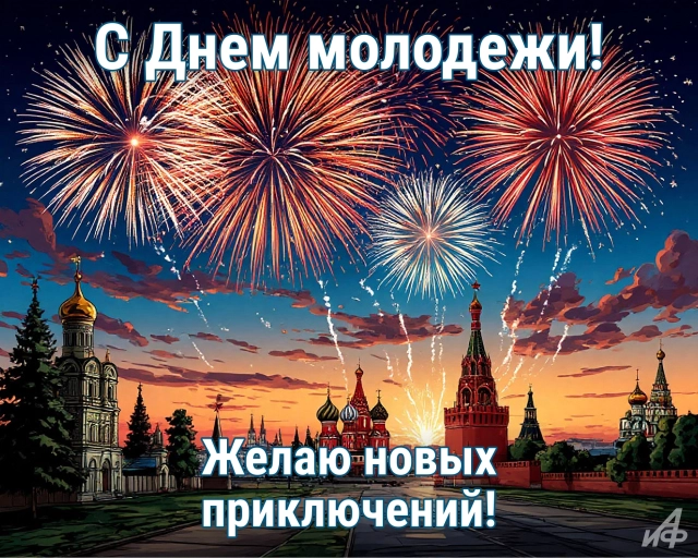 20+ открыток с Днем молодежи. Картинки и поздравления для юношей и девушек