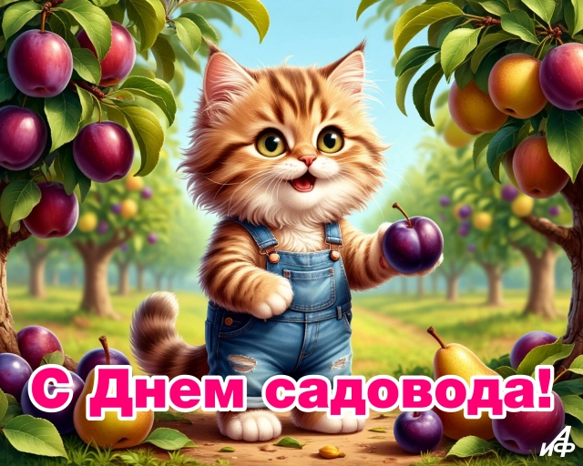 2 мая день садовода открытка