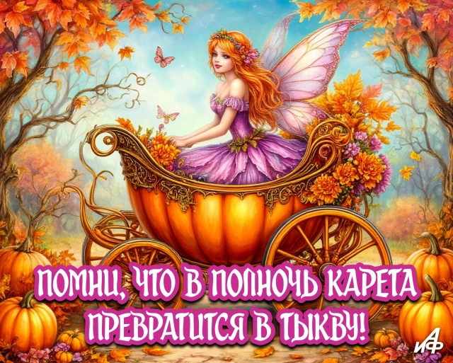 открытки с тыквой хэллоуин