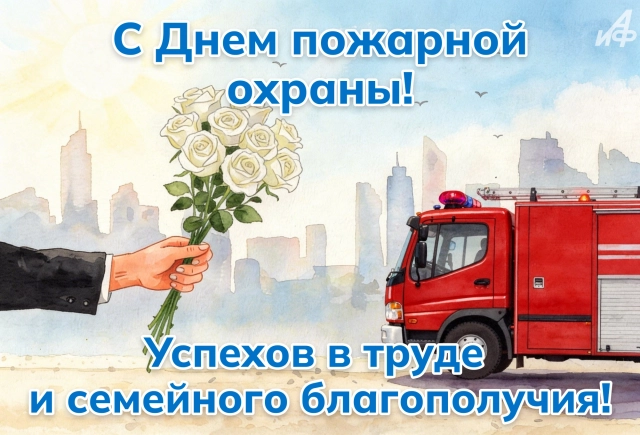 открытка день пожарной охраны без регистрации