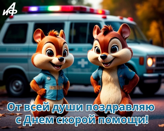 открытка с днем скорой помощи 28 апреля поздравление