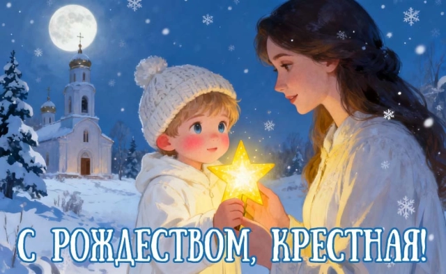 Рождество Христово октрытка