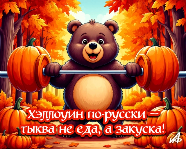 хеллоуин открытка