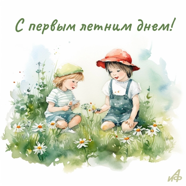 с первым летним днем