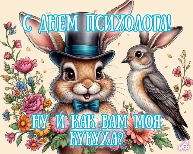 день психолога открытка
