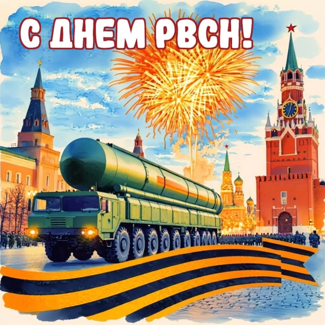 День РВСН открытка