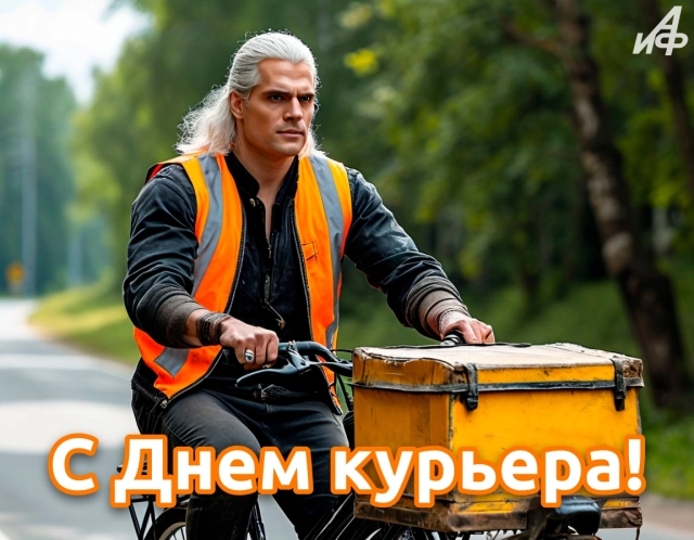прикольная картинка День курьера