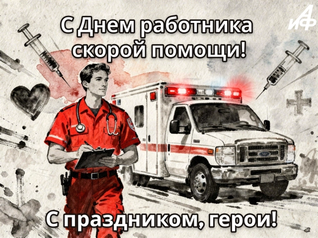 красивая открытка с днем скорой помощи скачать бесплатно