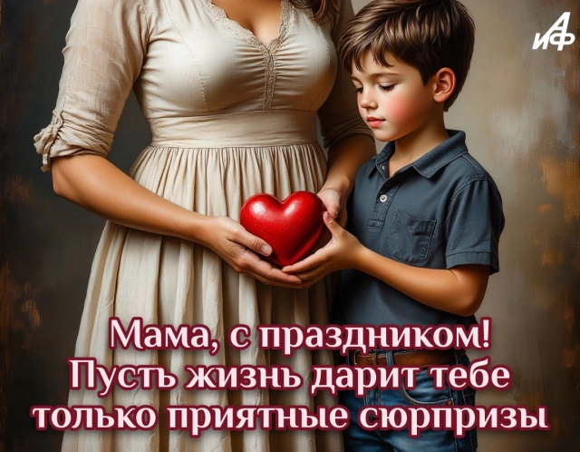 день матери открытка