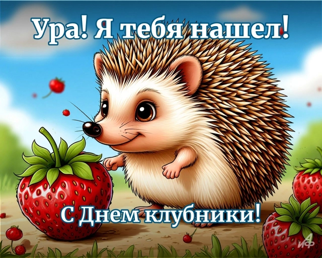 30+ открыток с Днем клубники. Красивые картинки для дачников и влюбленных