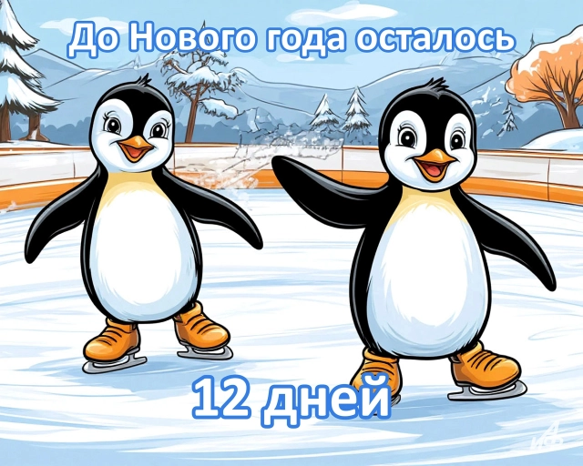 Обратный отсчет до 2026 года: стильные открытки с фразой «До Нового года осталось...»