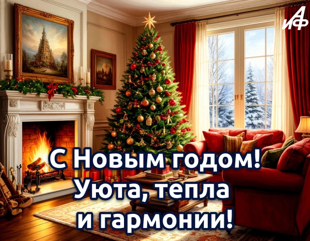 с новым годом прикольная картинка