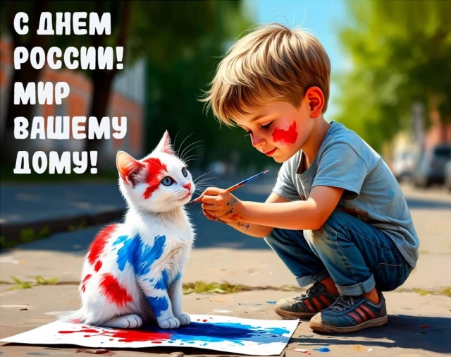 открытки День России